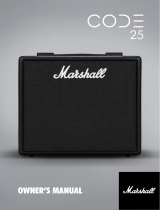 Marshall Amplification Code 25 Owner's manual