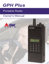 BK Radio GPH Plus Owner's manual