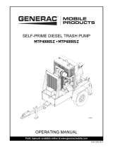 Generac MTP4000SZ Operating instructions