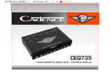 Cadence CEQ735 Owner's manual