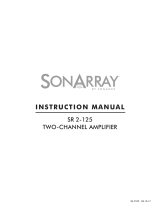 Sonance DSP 2-750 MKII User manual