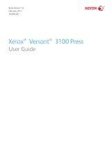 Xerox Versant 3100 User guide