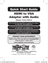 Tripp Lite P131-000-A Quick start guide