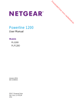 Netgear PLP1200-100PES 2X1RJ45 Owner's manual