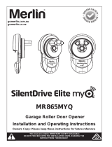 Merlin SilentDrive Elite myQ MR865MYQ Installation And Operating Instructions Manual