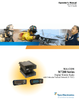 Tyco Electronics M7200 User manual