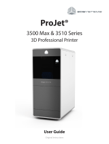 3D Systems ProJet 3500 Max Series User manual