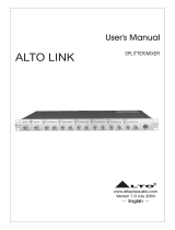 Alto ALTO LINK User manual