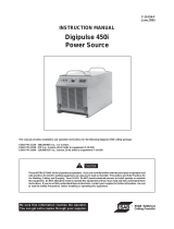 ESAB Digipulse 450i Power Source User manual