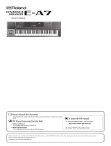 Roland E-A7 Owner's manual