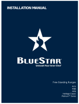 BlueStar RNB304BV2 Installation guide