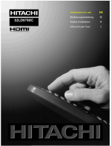 Hitachi 32LD8700CA Instructions For Use Manual