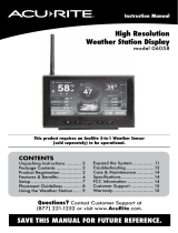AcuRite HD Display with and Lightning Detection Model 06058M User manual