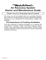 Vent-a-Hood PDAH7K30SS Owner's manual