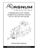 Generac MTT20 Operating instructions