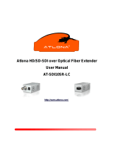 Atlona AT-SDI10SR-LC User manual