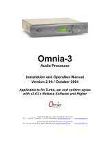 Omnia 3 Operating instructions