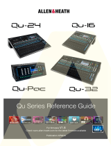 ALLEN & HEATH Qu-24 Reference guide