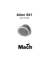 Mach Alien S51 User manual
