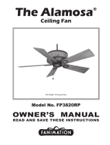 Fanimation Alamosa Owner's manual