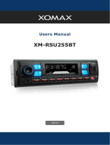 Xomax XM-RSU255BT User manual