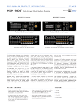 Meyer Sound MDM Product information