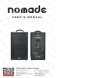 TAG Nomade User manual