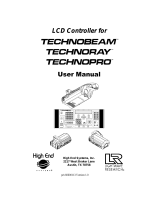 High End Systems LCD Controller User manual