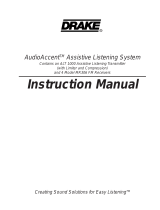 DRAKE AUDIOACCENT User manual