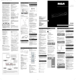 RCA RT2390 User manual