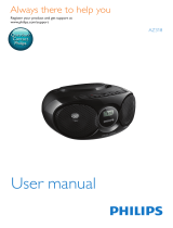 Philips AZ318 User manual