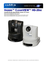 VADDIO CLEARVIEW HD-20SE Installation and User Manual