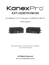 KanexPro EXT-HDBTKVM100 User manual