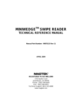 Magtek Mini Swipe Card Reader Technical Reference Manual