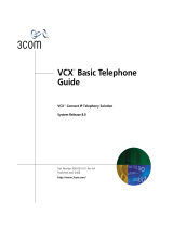 3com VCX User manual