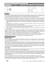 Signet Pulse 2.200 LS Operation & Instruction Manual