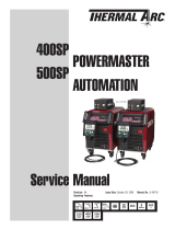 Thermal Arc 400SP 500SP Powermaster Automation User manual
