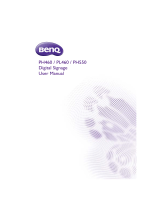 BenQ PH460 User manual
