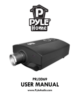 Pyle PRJ3D69 User manual