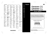 Roland Fantom-X8 Owner's manual
