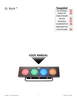 CHAUVET DJ DJ Bank User manual