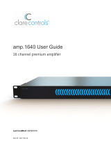 clare CLR-CS-AMP10-1640 User guide