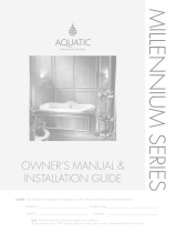 Aquatic Millennium 8 Installation guide