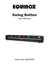 EQUINOX Swing Batten User manual