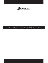 Corsair CX600 User manual