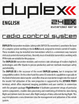 Duplo 2.4 EX EXTENDED SERIES User manual