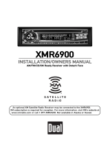 XM Satellite Radio XMR6910 Installation guide