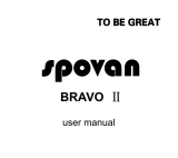 spovan Bravo II User manual