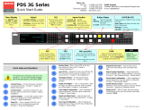 Barco PDS-902 3G Quick start guide