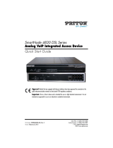 Patton SmartNode 4830 DSL Series Quick start guide